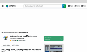 Maniactools-mp3tag.en.softonic.com thumbnail