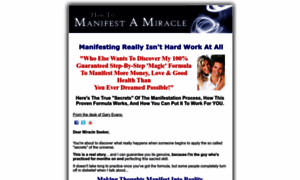 Manifestmiracle.com thumbnail