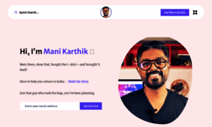 Manikarthik.com thumbnail