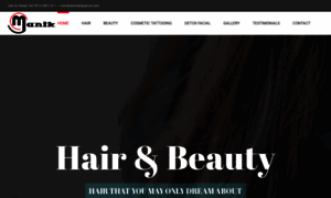 Manikbeautyandhair.com thumbnail