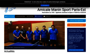 Manin-sport-paris.com thumbnail