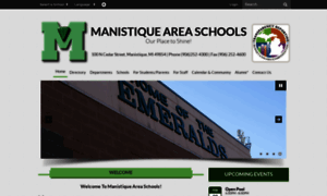 Manistiqueschools.org thumbnail