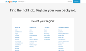 Manitoba.localjobshop.ca thumbnail