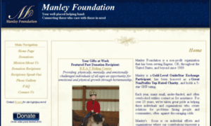 Manleyfoundation.org thumbnail