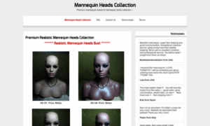Mannequin-collection.com thumbnail
