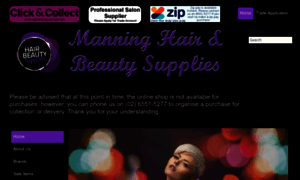 Manninghairandbeautysupplies.com.au thumbnail