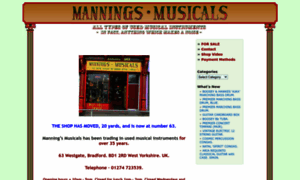 Manningsmusicals.co.uk thumbnail