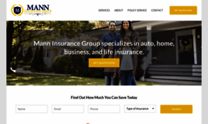 Manninsurancegroup.com thumbnail