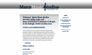 Mannmusicstudios.com thumbnail