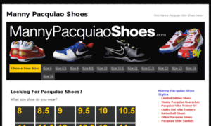 Mannypacquiaoshoes.com thumbnail