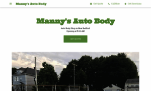 Mannys-auto-body.business.site thumbnail