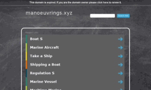 Manoeuvrings.xyz thumbnail