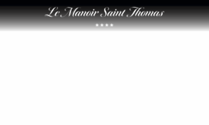 Manoir-saint-thomas.com thumbnail