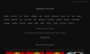 Manorfishbar.co.uk thumbnail