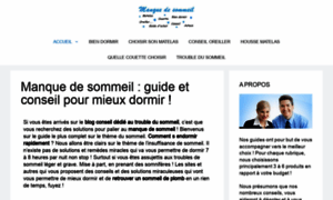 Manque-de-sommeil.fr thumbnail