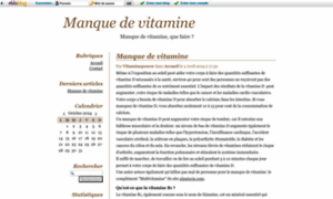 Manque-de-vitamine.revolublog.com thumbnail