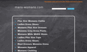 Mans-womans.com thumbnail