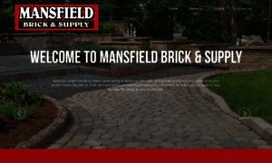 Mansfieldbrickandsupply.com thumbnail