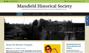 Mansfieldct-history.org thumbnail