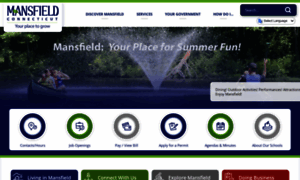 Mansfieldct.gov thumbnail