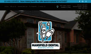 Mansfielddental.com thumbnail