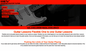 Mansfieldguitartuition.co.uk thumbnail