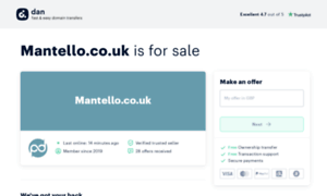 Mantello.co.uk thumbnail
