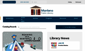 Mantenolibrary.org thumbnail