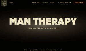 Mantherapy.org thumbnail