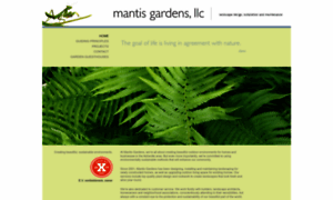 Mantisgardens.com thumbnail