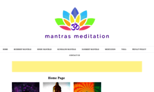 Mantrasmeditation.com thumbnail