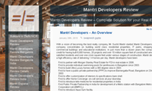 Mantri-developers-review.com thumbnail