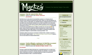 Mantzy.wordpress.com thumbnail