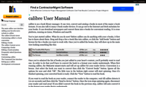 Manual.calibre-ebook.com thumbnail