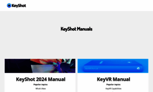 Manual.keyshot.com thumbnail