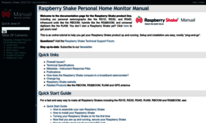 Manual.raspberryshake.org thumbnail