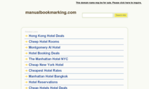 Manualbookmarking.com thumbnail