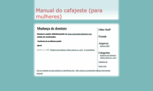 Manualdocafajeste.wordpress.com thumbnail