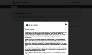 Manuals.konicaminolta.eu thumbnail