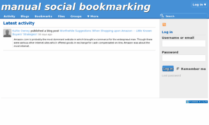 Manualsocialbookmarking.net thumbnail