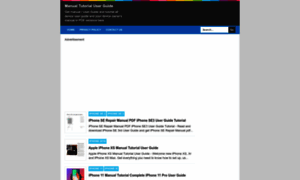 Manualtutorialuserguide.com thumbnail