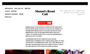Manuelsbreadcafe.com thumbnail