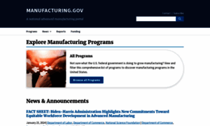 Manufacturing.gov thumbnail