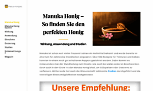 Manuka-honig.net thumbnail