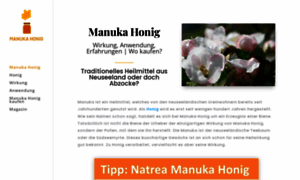 Manukahonig-wirkung.com thumbnail