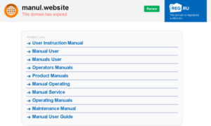 Manul.website thumbnail