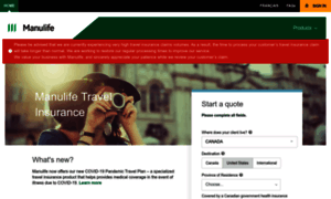 Manulifetravelinsurance.ca thumbnail