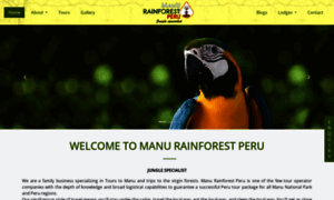 Manurainforestperu.com thumbnail