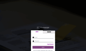 Manuscript-adminsystem.com thumbnail