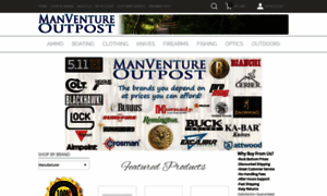 Manventureoutpost-com.3dcartstores.com thumbnail